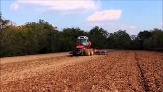 Seeding with Hatzenbichler seeder and Harrow [upl. by Assillam]