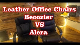 Becozier Executive Office Chair VS Alera Chair  Building Chair amp Review [upl. by Essirahs]