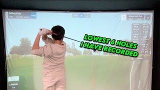 MY LOWEST EVER 6 HOLES THAT I HAVE RECORDED ON CAMERA 🤯🤯 [upl. by Emiline387]