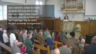 930 Kerkdienst  Ds Erik Dwarshuis [upl. by Eelinej]