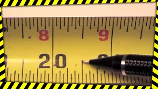 How to use a Tape Measure and read Fractions Easily [upl. by Enitsenre73]