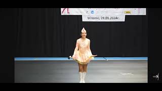 ✨Solo Buława Junior 💃🏻 Wirująca Pałeczka Wronki 28092024 [upl. by Akkire]