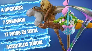 ADIVINA EL PICO DE FORTNITE ¿PODRÁS ACERTARLOS TODOS FORTNITE CHALLENGE 2  tusadivi [upl. by Jacobs]