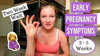 Early Pregnancy Symptoms  3 to 5 Weeks [upl. by Derna568]