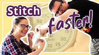 10 Tips to Cross Stitch Faster [upl. by Atinav]