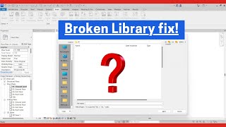 Revit Library fix Missing Content amp Installing Libraries from Different Regions  Revit Tutorial [upl. by Anwaf519]