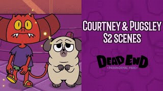 Dead End Paranormal Park  Courtney amp Pugsley scenes s2 [upl. by Mieka]