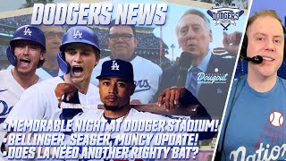 Dodgers Bellinger Seager Muncy Injury Update LA Selects Souza Do They Need Another Righty Bat [upl. by Briney211]