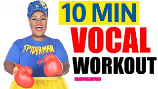 Cheryl Porters 10 Minute Daily VOCAL WORKOUT For Singing All Levels [upl. by Parshall699]