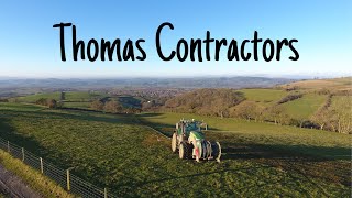 Thomas Contractors  Umbilical Slurry Spreading [upl. by Nadda]