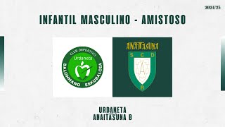 CM  AMISTOSO  Urdaneta vs Anaitasuna B 20242025 [upl. by Friend375]