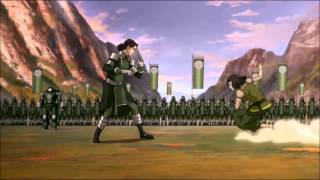 Korra vs Kuvira Round 1 Legend of Korra Book 4 OST [upl. by Dolloff]