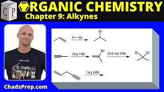 95 Introduction to Addition Reactions of Alkynes [upl. by Drusilla240]