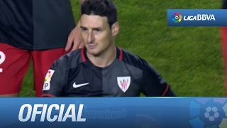 Aritz Aduriz da la victoria al Athletic Club con un hattrick en Vallecas [upl. by Anazraf952]