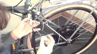 EBIKE CONVERSION KIT INSTALLATION FOR REGULAR KITS Part 2 [upl. by Resarf106]