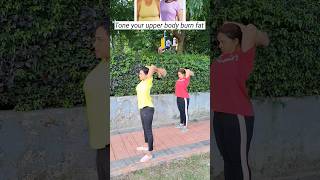 4 easy upper body fatloss workouts shorts youtubviralreel armfatloss yoganutrition [upl. by Haym]