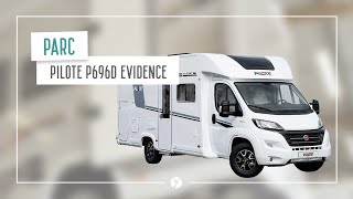 Pilote P696D Evidence le camping car coup de coeur de Sandrine [upl. by Ahsieket471]