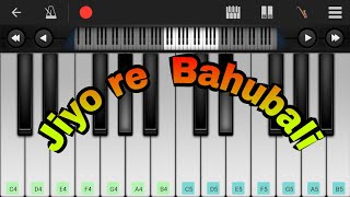 Jiyo re Bahubalion piano aku music world [upl. by Ativel31]