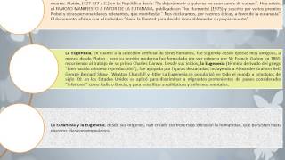 Problemas Éticos La Eutanasia y la Eugenesia [upl. by Bourne]