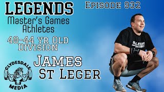 James St Leger  Athletes of the 2024 Legends Masters CrossFit Games [upl. by Sanjay]