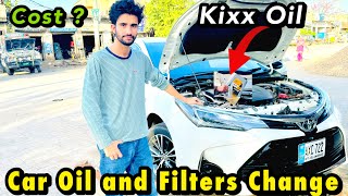 Car Oil and Filters Change Cost  Corolla Altis Car Filters Change Price 2024 [upl. by Ellatsyrc]