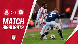 Stoke City 01 Millwall  Highlights [upl. by Udelle150]