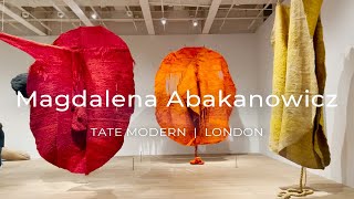 Exploring Magdalena Abakanowiczs Every Tangle of Thread and Rope exhibition at Tate Modern [upl. by Townsend]