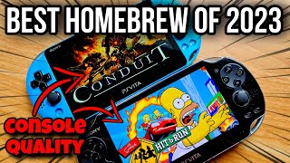 BEST Ps Vita Homebrew of 2023  Year In Review [upl. by Rafaj]