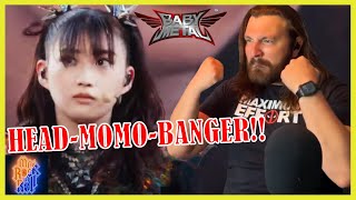 SHE GROWLED THE PART  Babymetal Momobanger  Live  Legend MM  at Yokohama Arena  REACTION [upl. by Rebmeced]