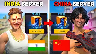 I Tried all the servers of Free Fire  🇮🇳 [upl. by Eimmis]