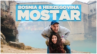 FIRST IMPRESSIONS OF MOSTAR BOSNIA amp HERZEGOVINA [upl. by Derwood]