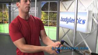 Resistance Bands  One Arm Chest Fly  Chest Workout [upl. by Ecraep]