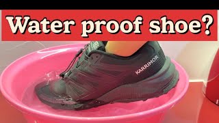 Karrimor Sabre 4 Trail is water proof shoe [upl. by Sasnett]