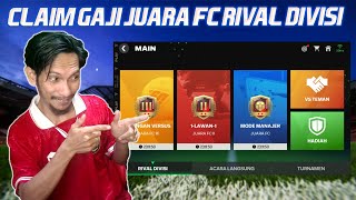 CLAIM GAJI RIVAL DIVISI SEASON 3  FC MOBILE INDONESIA [upl. by Naloc599]