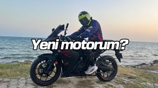 YENİ MOTORUM YAMAHA R25 [upl. by Latin]