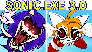 Friday Night Funkin VS SONICEXE 25  30 FULL WEEK CANCELLED BUILD FNF ModMajinEncoreTails [upl. by Gintz]