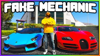 GTA 5 Roleplay  I MADE A FAKE MECHANIC SHOP  RedlineRP [upl. by Odella]