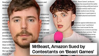 mrbeast SUED over beast games [upl. by Nwahsad]