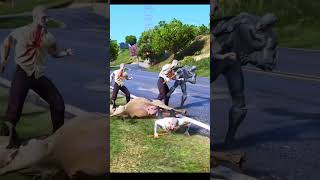 BAT MAN SAVED COWS FROM ZOMBIES GTA V  TECH GAMERS CLUB shorts shortfeed gta gta5 gaming [upl. by Box]