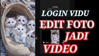 Cara edit foto kucing menjadi video pakai hp [upl. by Dibbell]