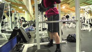 Smolov Squat Day1 Intense Cycle [upl. by Bouley]