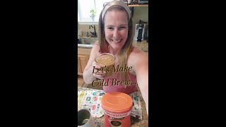 How to use the Pampered Chef Cold Brew Pitcher [upl. by Toland]