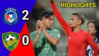 HIGHLIGHT  SABAH FC 2  0 KEDAH FC  LIGA SUPER 2023 [upl. by Pacorro]