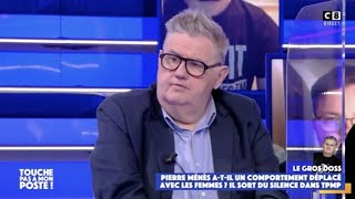 TPMP  Pierre Ménès  la séquence polémique avec Marie Portolano diffusée [upl. by Ennayram]