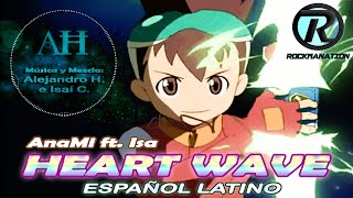 「HEART WAVE」 OP 1 RYUUSEI NO ROCKMAN  ANAMI ft ISA【FANDUB LATINO】 [upl. by Iv]