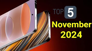 Top 5 UpComing Phones November 2024  Price amp Launch Date in india [upl. by Hertha419]