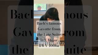 Bach’s famous gavotte dance beautifully played on the clavichord bach classicalmusic clavichord [upl. by Meingolda803]