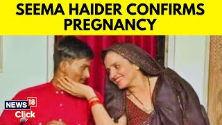 Seema Haider Confirms Pregnancy  Seema Haider Pregnancy News  Seema Haider Latest News  N18V [upl. by Alyosha]