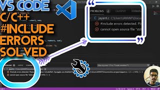 Include Path Error in VS Code  100 Fixed [upl. by Inneg]