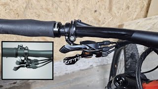 Upgrading Scott Twinlock cocpit with custom dropper post remote lever [upl. by Ettelrats]